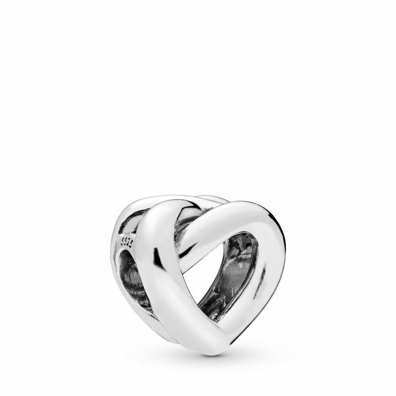 Pandora Knotted Heart Charm Europe - Sterling Silver - 186475GSZ